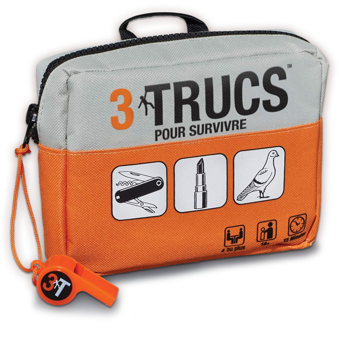 3 TRUCS POUR SURVIVRE 3 TRUCS POUR SURVIVRE
