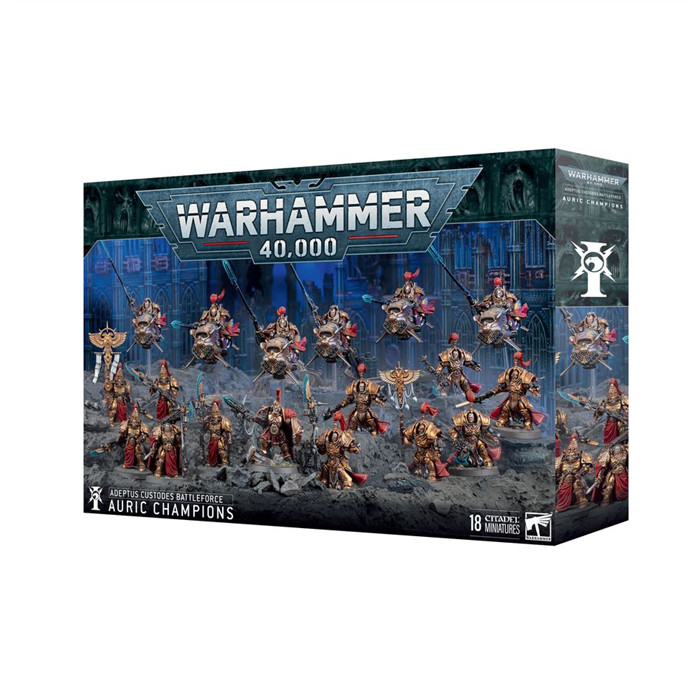 ADEPTUS CUSTODES BATTLEFORCE: AURIC CHAMPIONS ADEPTUS CUSTODES BATTLEFORCE: AURIC CHAMPIONS