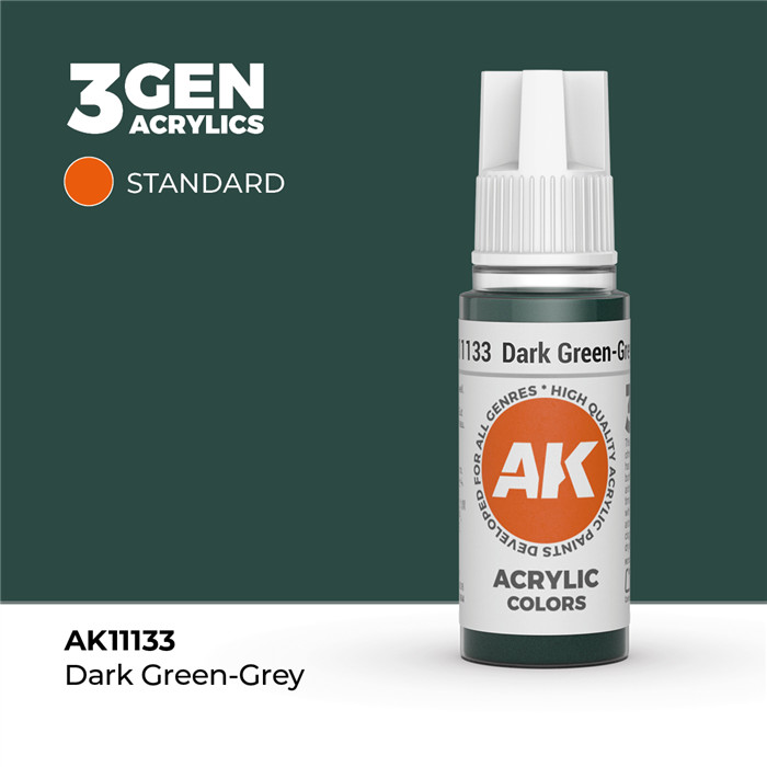 AK : DARK GREEN-GREY AK : DARK GREEN-GREY