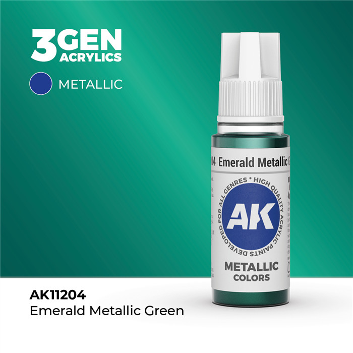 AK : EMERALD METALLIC GREEN AK : EMERALD METALLIC GREEN