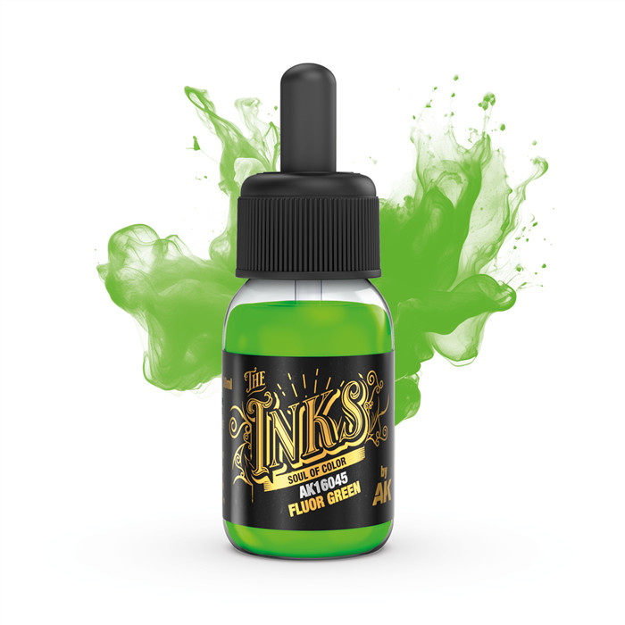 AK - FLUOR GREEN – INK AK - FLUOR GREEN – INK