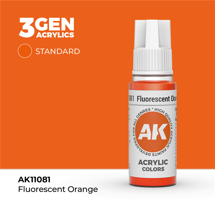 AK : FLUORESCENT ORANGE AK : FLUORESCENT ORANGE