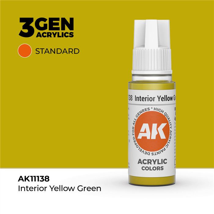 AK : INTERIOR YELLOW GREEN AK : INTERIOR YELLOW GREEN