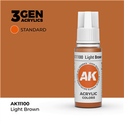 AK : LIGHT BROWN