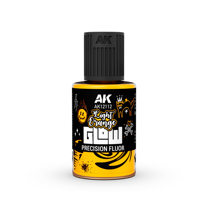 AK - LIGHT ORANGE GLOW PRECISION FLUOR AK - LIGHT ORANGE GLOW PRECISION FLUOR