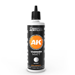 AK : MATT VARNISH 100ML