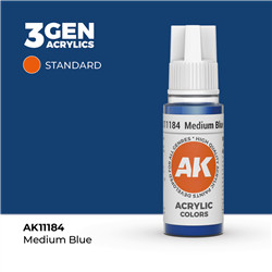 AK : MEDIUM BLUE