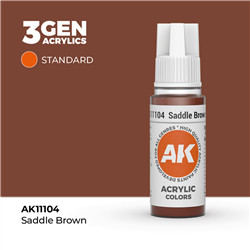 AK : SADDLE BROWN