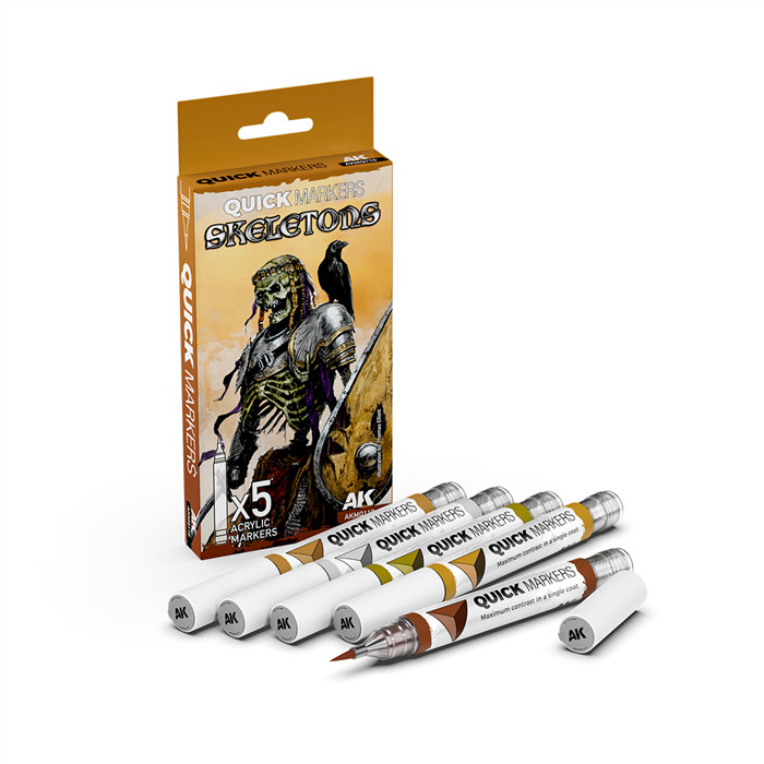 AK - SKELETONS – QUICK MARKER SET AK - SKELETONS – QUICK MARKER SET