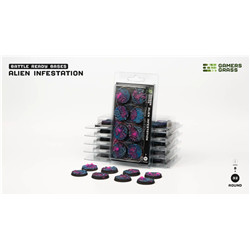 ALIEN INFESTATION BASES - ROUND 32MM