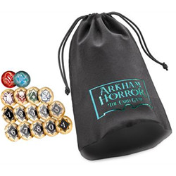 ARKHAM JCE CHAOS TOKENS + TOKEN BAG