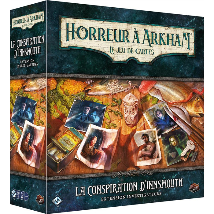 ARKHAM JCE : LA CONSPIRATION D’INNSMOUTH (INVESTIGATEURS) ARKHAM JCE : LA CONSPIRATION D’INNSMOUTH (INVESTIGATEURS)
