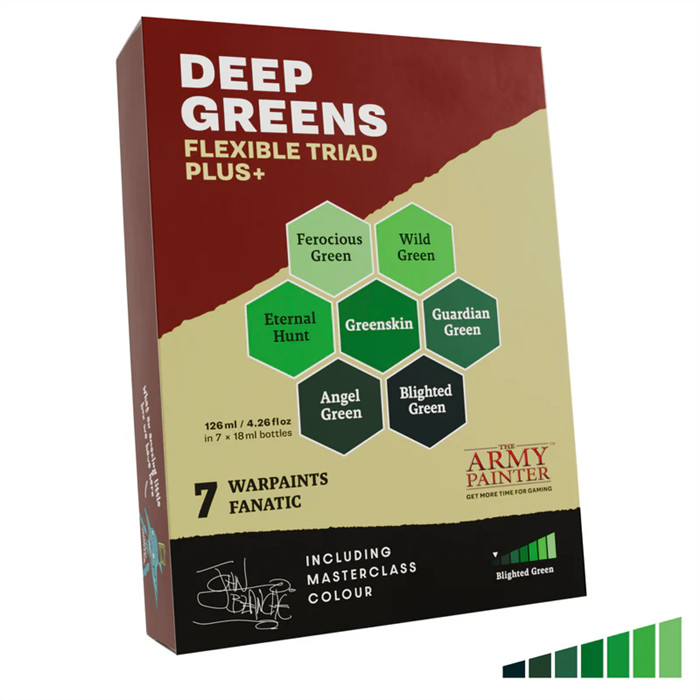 ARMY PAINTER - DEEP GREEN FLEXIBLE TRIAD PLUS+ ARMY PAINTER - DEEP GREEN FLEXIBLE TRIAD PLUS+