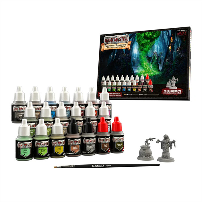 ARMY PAINTER - GAMEMASTER WILDERNESS ADVENTURES ROLEPLAYING PAINT SET ARMY PAINTER - GAMEMASTER WILDERNESS ADVENTURES ROLEPLAYING PAINT SET