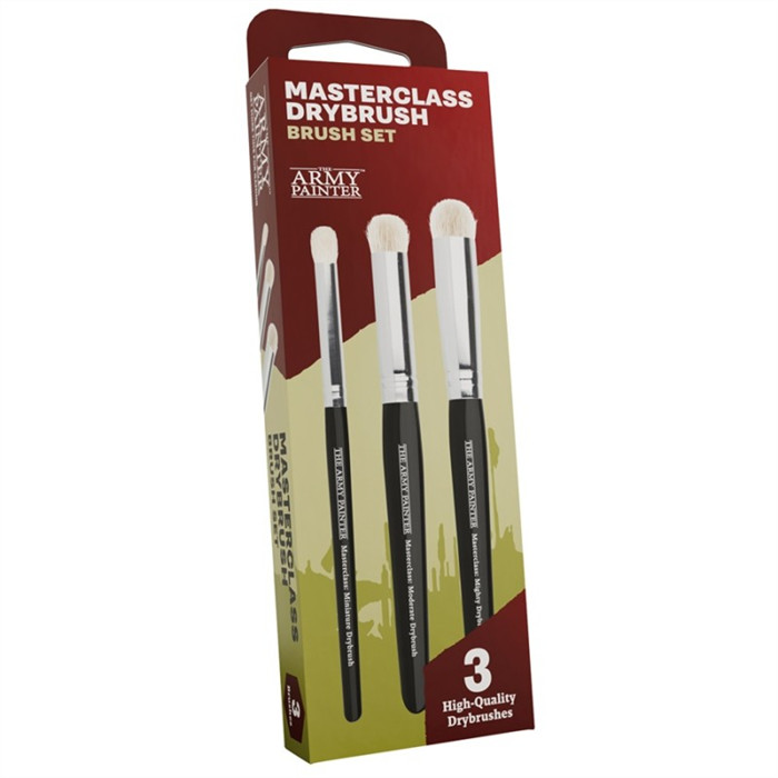 ARMY PAINTER - PINCEAUX - MASTERCLASS DRYBRUSH SET ARMY PAINTER - PINCEAUX - MASTERCLASS DRYBRUSH SET
