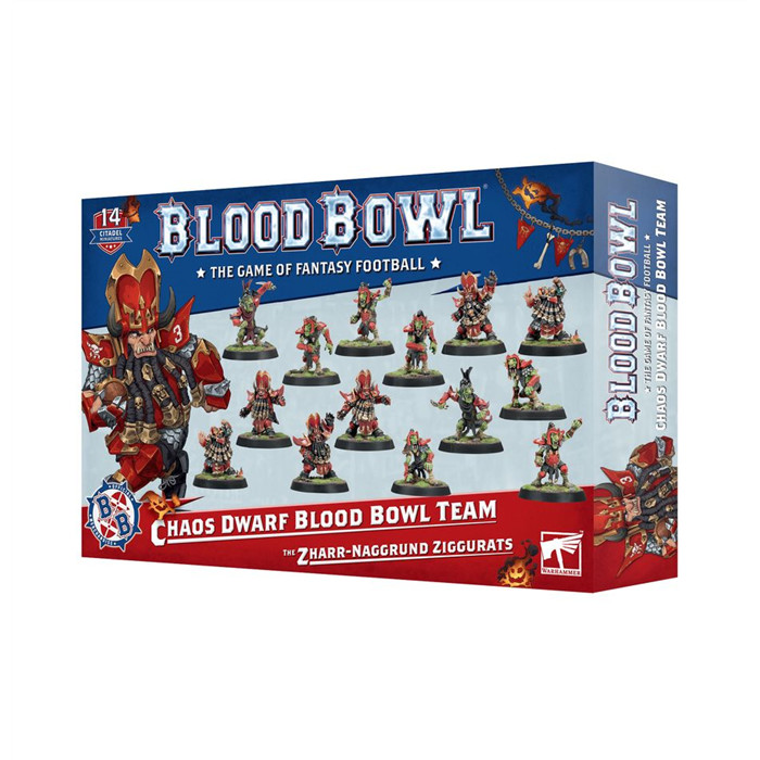 BLOOD BOWL: CHAOS DWARF TEAM BLOOD BOWL: CHAOS DWARF TEAM