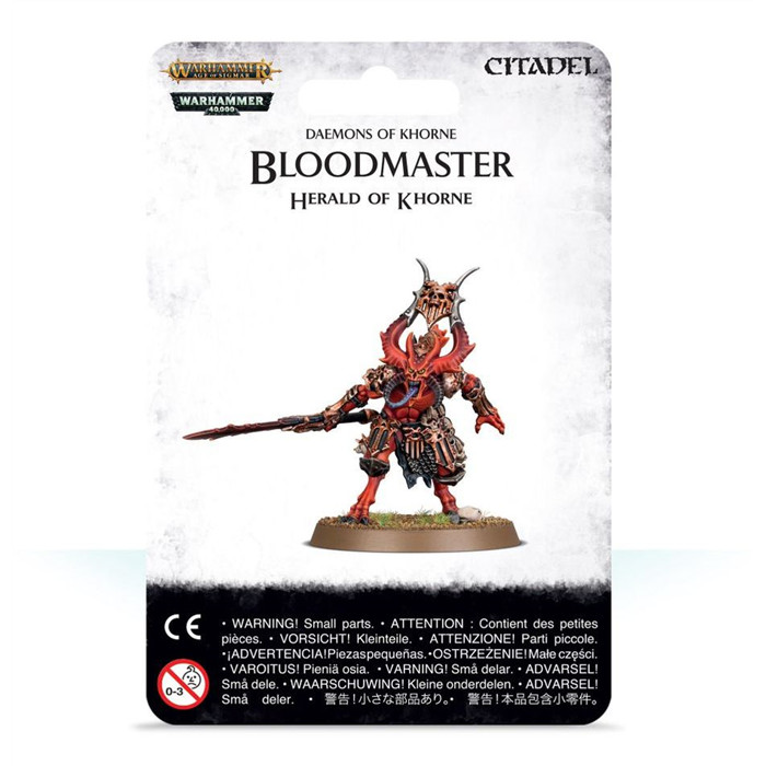 BLOODMASTER, HERALD OF KHORNE BLOODMASTER, HERALD OF KHORNE