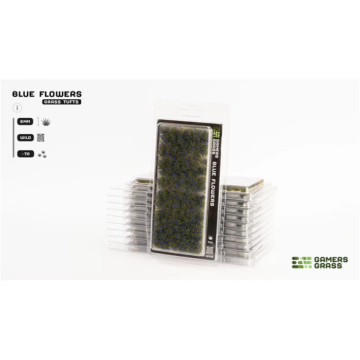 BLUE FLOWERS - WILD BLUE FLOWERS - WILD