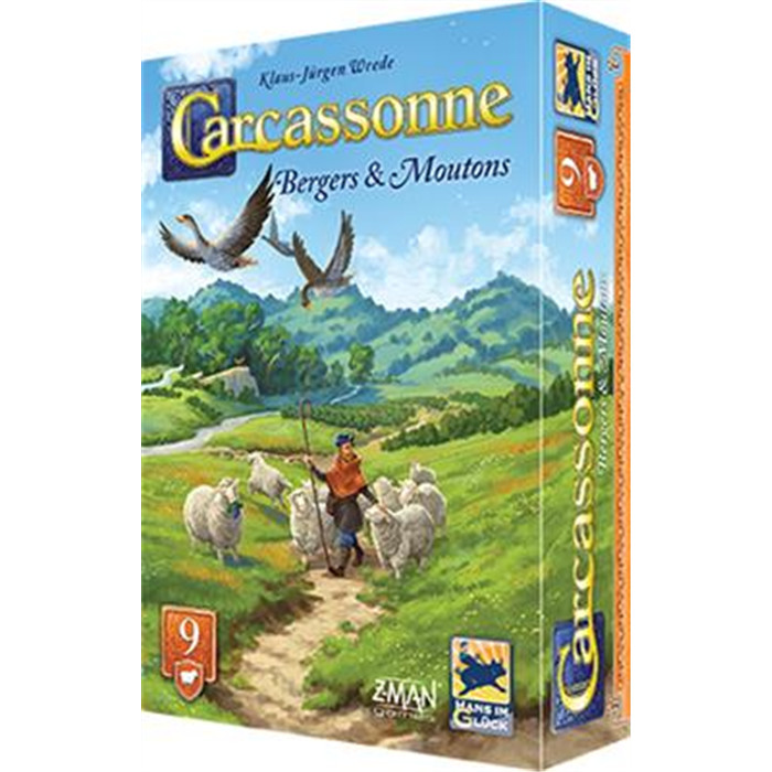 CARCASSONNE EXT 9. BERGERS ET MOUTONS CARCASSONNE EXT 9. BERGERS ET MOUTONS