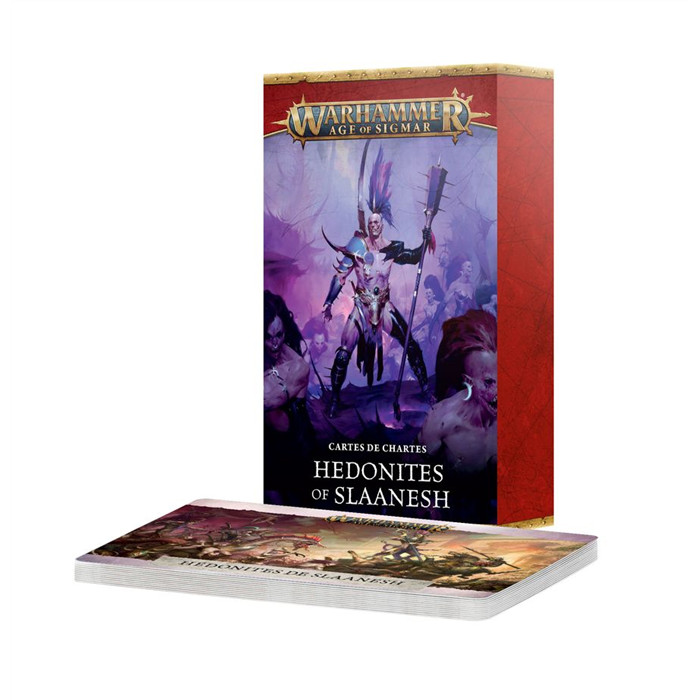 CARTES DE CHARTE: HEDONITES OF SLAANESH CARTES DE CHARTE: HEDONITES OF SLAANESH