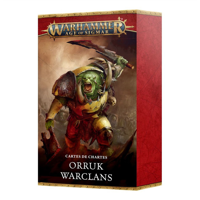 CARTES DE CHARTES: ORRUK WARCLANS V4 CARTES DE CHARTES: ORRUK WARCLANS V4