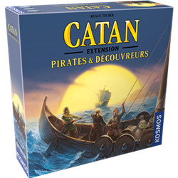 CATAN - EXT. - PIRATES & DÉCOUVREURS - 2 - 4 JOUEURS