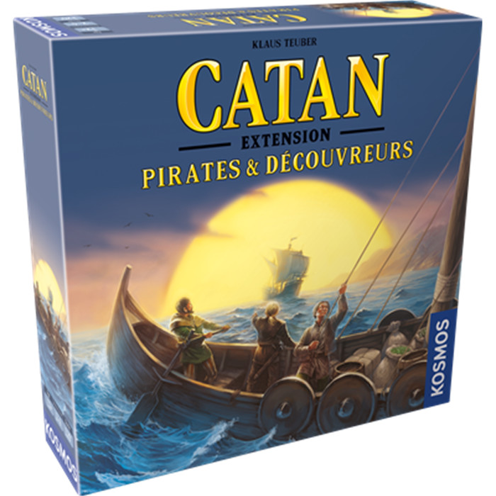 CATAN - EXT. - PIRATES & DÉCOUVREURS - 2 - 4 JOUEURS CATAN - EXT. - PIRATES & DÉCOUVREURS - 2 - 4 JOUEURS