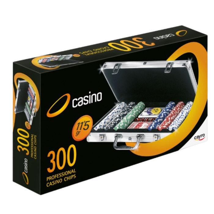CAYRO 300 POKER CHIPS (11,5GR) ALUMINIUM CASE CAYRO 300 POKER CHIPS (11,5GR) ALUMINIUM CASE