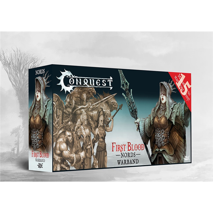 CONQUEST: NORDS: FIRST BLOOD WARBAND CONQUEST: NORDS: FIRST BLOOD WARBAND