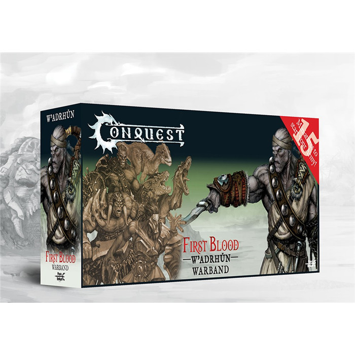 CONQUEST: W’ADRHUN: FIRST BLOOD WARBAND CONQUEST: W’ADRHUN: FIRST BLOOD WARBAND