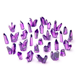 CRISTAUX DE RÉSINE VIOLET - MOYEN