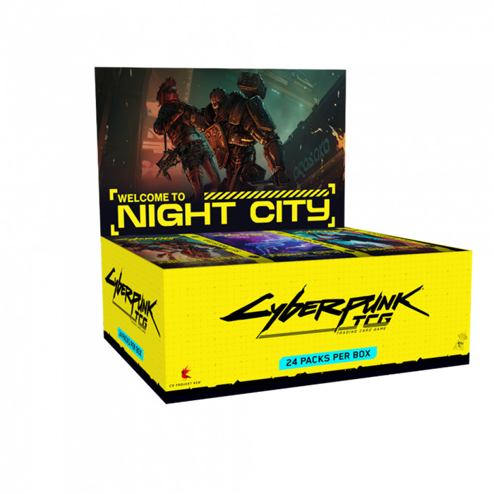 CYBERPUNK TCG - WELCOME TO NIGHT CITY - DISPLAY BOOSTER CYBERPUNK TCG - WELCOME TO NIGHT CITY - DISPLAY BOOSTER