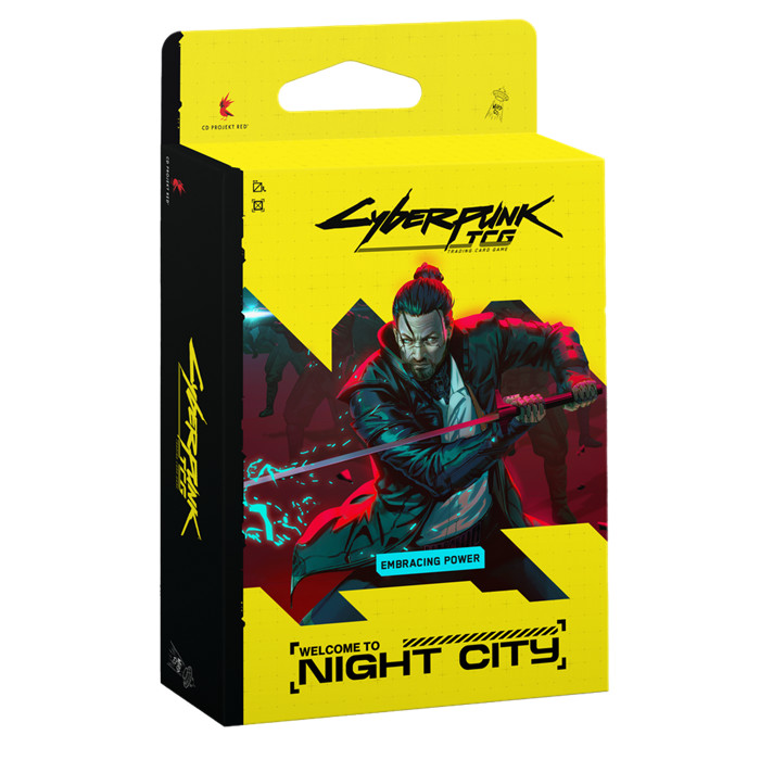 CYBERPUNK TCG - WELCOME TO NIGHT CITY - EMBRACING POWER CYBERPUNK TCG - WELCOME TO NIGHT CITY - EMBRACING POWER
