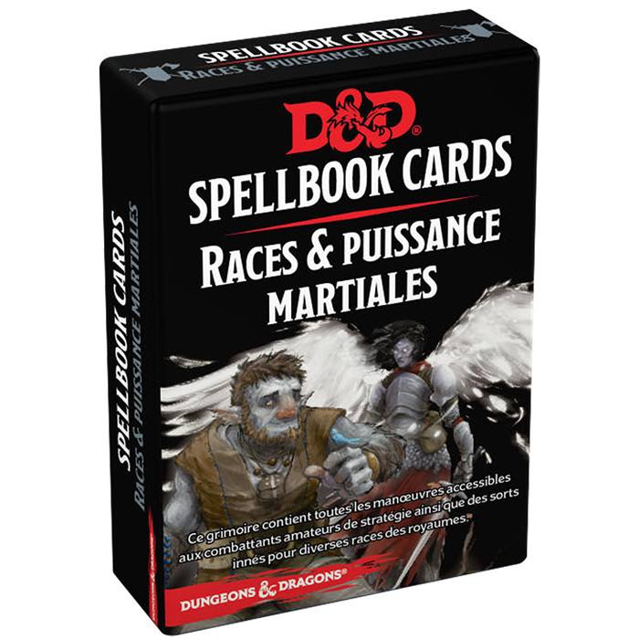 D&D 5 : CARTES DE SORTS MARTIAL D&D 5 : CARTES DE SORTS MARTIAL