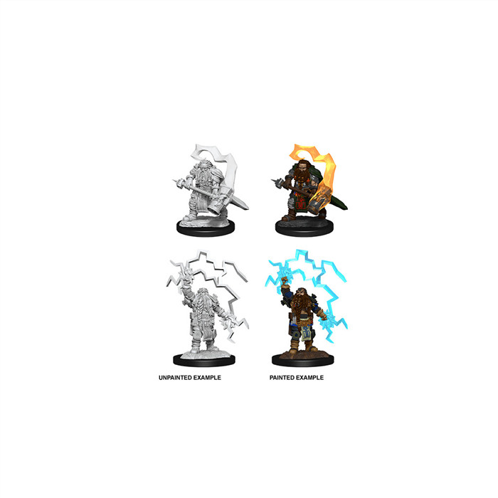 D&D MINIATURES: DWARF CLERIC MALE D&D MINIATURES: DWARF CLERIC MALE