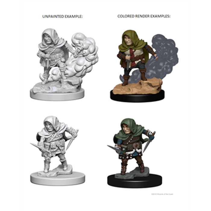 D&D MINIATURES - HALFLING MALE ROGUE D&D MINIATURES - HALFLING MALE ROGUE