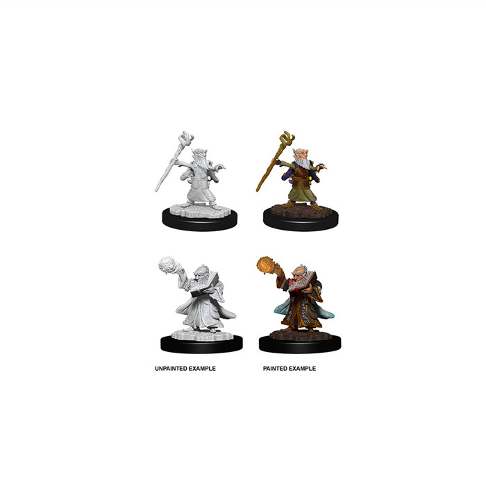D&D MINIATURES: MALE GNOME WIZARD D&D MINIATURES: MALE GNOME WIZARD