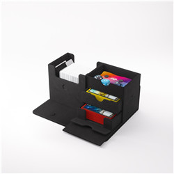 DECK BOX - GAMEGENIC - BLACK/BLACK -THE ACADEMIC 133+ XL