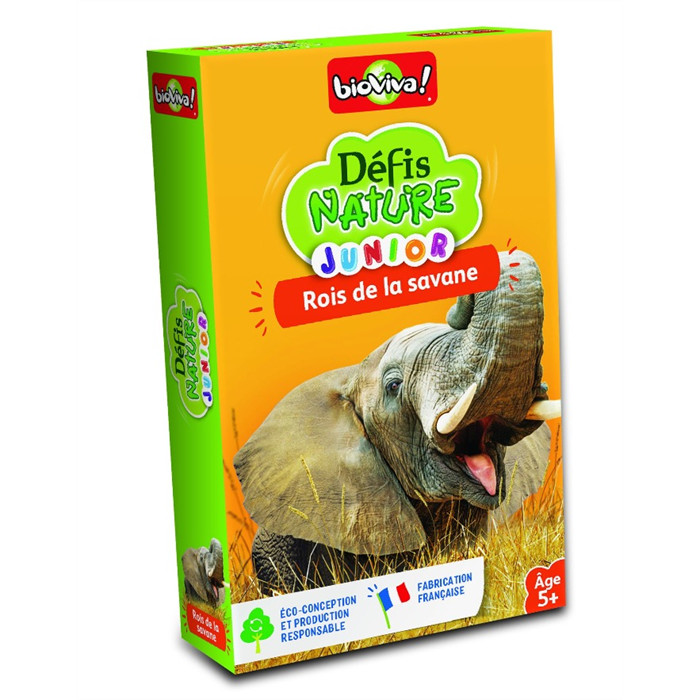 DÉFIS NATURE JUNIOR - ROIS DE LA SAVANE DÉFIS NATURE JUNIOR - ROIS DE LA SAVANE