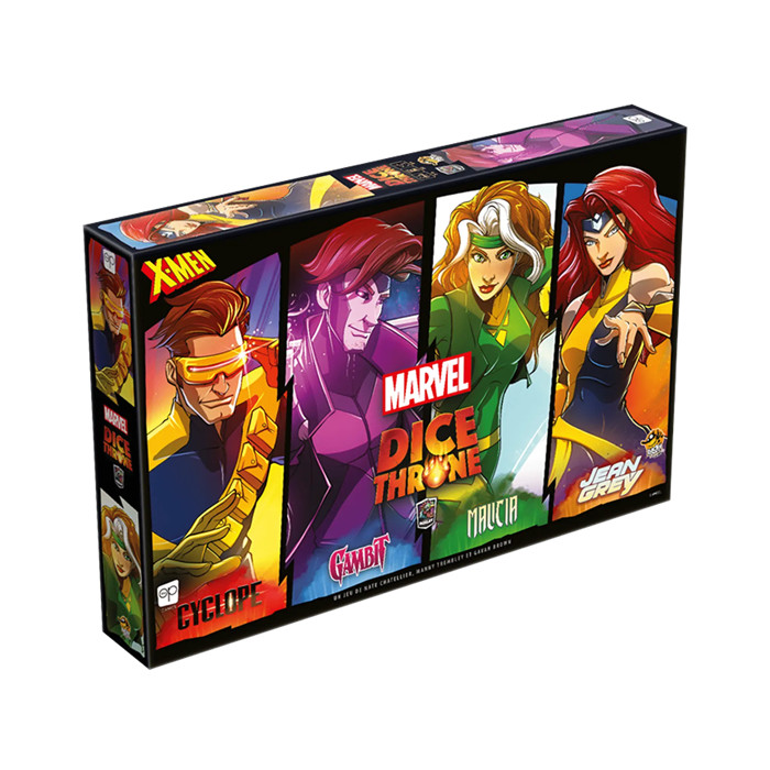 DICE THRONE MARVEL: ICEBERG, CYCLOPE, GAMBIT, MALICIA, JEAN GREY DICE THRONE MARVEL: ICEBERG, CYCLOPE, GAMBIT, MALICIA, JEAN GREY