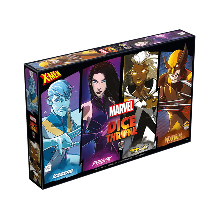 DICE THRONE MARVEL: ICEBERG, PSYLOCKE, TORNADE, WOLVERINE DICE THRONE MARVEL: ICEBERG, PSYLOCKE, TORNADE, WOLVERINE