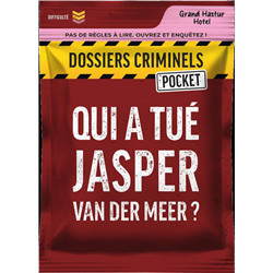 DOSSIERS CRIMINELS - POCKET 3: JASPER VAN DER MEER