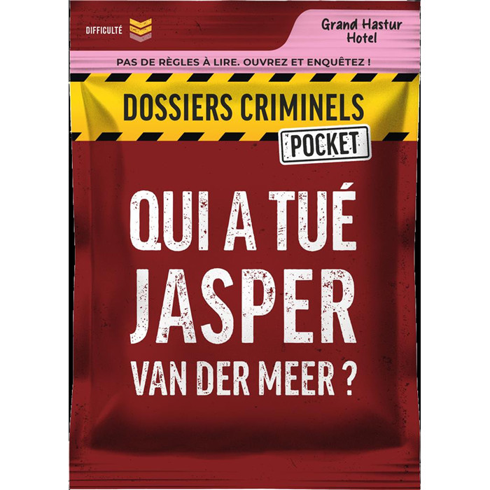 DOSSIERS CRIMINELS - POCKET 3: JASPER VAN DER MEER DOSSIERS CRIMINELS - POCKET 3: JASPER VAN DER MEER