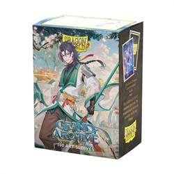 DRAGON SHIELD GRAND ARCHIVE MATTE ART SLEEVES - JIN, FATE DEFIANT (100 SLEE