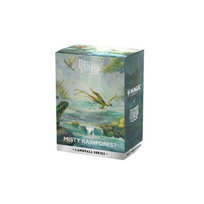 DRAGON SHIELD - LANDFALL SERIES - MISTY RAINFOREST (100) DRAGON SHIELD - LANDFALL SERIES - MISTY RAINFOREST (100)