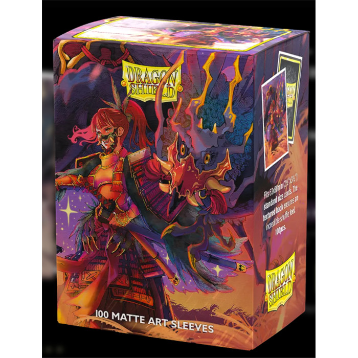 DRAGON SHIELD STANDARD MATTE - THE FALLEN (100) DRAGON SHIELD STANDARD MATTE - THE FALLEN (100)