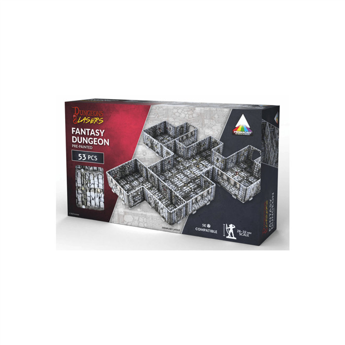 DUNGEONS & LASERS - DÉCORS - FANTASY DUNGEON PRÉPEINT DUNGEONS & LASERS - DÉCORS - FANTASY DUNGEON PRÉPEINT