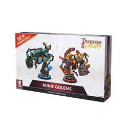 DUNGEONS & LASERS - FIGURINES - RUNIC GOLEMS