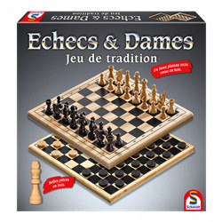 ÉCHECS & DAMES - JEU DE TRADITION