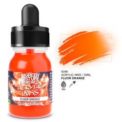 ENCRE ACRYLIQUE FLUORESCENTE - ORANGE